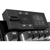 be quiet! Dark Mount Silent Linear UK ISO teclado Juego USB QWERTY Inglés del Reino Unido Negro, Teclado para gaming negro, Alámbrico, USB, Interruptor mecánico, QWERTY, LED RGB, Negro