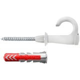 fischer EasyHook Round DuoPower 6x30, Pasador blanco