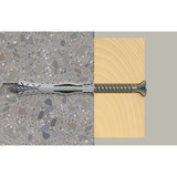 fischer Taco de expansión SX Plus 6x50, Pasador gris claro