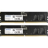 ADATA AD5U48008G-DT módulo de memoria 16 GB 2 x 8 GB DDR5 288-pin DIMM, Memoria RAM negro, 16 GB, 2 x 8 GB, DDR5, 4800 MHz, 288-pin DIMM