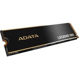 ADATA LEGEND 960 4 TB M.2 PCI Express 4.0 NVMe 3D NAND, Unidad de estado sólido gris oscuro/Dorado, 4 TB, M.2, 7400 MB/s