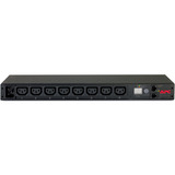 APC AP7821B unidad de distribución de energía (PDU) 8 salidas AC 0U/1U Negro, Regleta negro, Regulado, 0U/1U, Horizontal/Vertical, Negro, 8 salidas AC, C13 acoplador