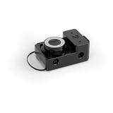 Alphacool Depósito plano Core DDCzero 90, Depósito de expansión negro/Transparente