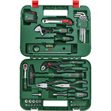 Bosch Advanced Hand Tool S, 52 piezas, Kit de herramientas verde