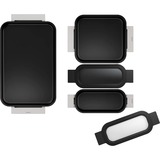 Bosch HEZ9FF040 pieza y accesorio de hornos Juego de repostería Acero inoxidable, Juego de sartenes acero fino/Negro, Juego de repostería, Bosch, Horno, Acero inoxidable, 3 pieza(s)