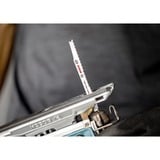 Bosch T 308 BF Hoja de sierra de vaivén Bimetálico 2 pieza(s) Hoja de sierra de vaivén, Madera abrasiva, Madera noble, Panel laminado, Cartón yeso, Bimetálico, Acero inoxidable, 2 mm, 5 cm