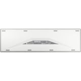 CHERRY DW 9100 SLIM teclado Ratón incluido Universal RF Wireless + Bluetooth QWERTY Inglés de EE. UU. Plata, Juego de escritorio blanco/Plateado, Inalámbrico, RF Wireless + Bluetooth, QWERTY, Plata, Ratón incluido