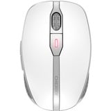 CHERRY DW 9100 SLIM teclado Ratón incluido Universal RF Wireless + Bluetooth QWERTY Inglés de EE. UU. Plata, Juego de escritorio blanco/Plateado, Inalámbrico, RF Wireless + Bluetooth, QWERTY, Plata, Ratón incluido