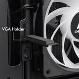 Chieftec GT-01B-OP carcasa de ordenador Midi Tower Negro, Cajas de torre negro, Midi Tower, PC, Negro, ATX, micro ATX, Mini-ITX, Juego, Multi