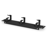 Digitus DN-10-ORG-1U-B, Guía para cable negro