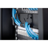 Digitus DN-10-ORG-1U-B, Guía para cable negro