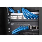 Digitus DN-10-ORG-1U-B, Guía para cable negro