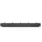 Digitus Panel de organización de cables con estribos de acero para armarios de 482,6 mm (19"), 1UA, Guía para cable negro, 6 mm (19"), 1UA, Panel de gestión de cables, Negro, Acero, 1U, Ovalado, China
