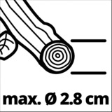 EINHELL GE-LS 18 Li-Solo tijeras de podar rojo/Negro, 800 g, 1,05 kg, 380 mm, 115 mm, 70 mm