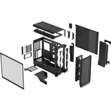 Fractal Design FD-C-MES3X-03, Caja de torre grande negro