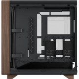 Fractal Design Summit Black TG Light Tint, Cajas de torre negro/Madera