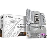 GIGABYTE X870 AORUS ELITE WIFI7 ICE Placa Base - Compatible con CPUs AMD Ryzen 9000, 16+2+2 fases VRM digital, hasta 8200MHz DDR5 (OC), 3xPCIe 5.0 + 1xPCIe 4.0, Wi-Fi 7, LAN 2.5GbE, USB 4 plateado, 16+2+2 fases VRM digital, hasta 8200MHz DDR5 (OC), 3xPCIe 5.0 + 1xPCIe 4.0, Wi-Fi 7, LAN 2.5GbE, USB 4, AMD, Zócalo AM5, AMD Ryzen 7000 Series, AMD Ryzen 8000 Series, AMD Ryzen 9000 Series, Zócalo AM5, 256 GB, DDR5-SDRAM