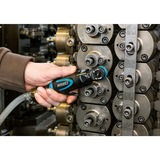 Hazet Mini destornillador de carraca, Tornillo de percusión negro/Azul