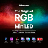 Hisense 85UR8DS RGB MiniLED, Televisor LED negro/Gris oscuro