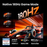 Hisense 85UR8DS RGB MiniLED, Televisor LED negro/Gris oscuro