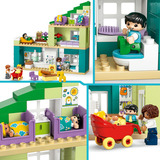 LEGO DUPLO Town Casa familiar moderna con figuras - Set 3 en 1, Juegos de construcción 