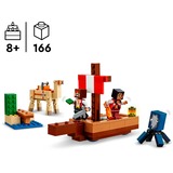 LEGO El Viaje en el Barco Pirata, Juegos de construcción Juego de construcción, 8 año(s), Plástico, 166 pieza(s), 254 g