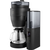 Melitta AromaFresh X, Cafetera de filtro negro (mate)/Plateado