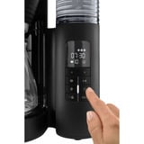 Melitta AromaFresh X, Cafetera de filtro negro (mate)/Plateado