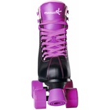 Muuwmi Patín de ruedas Disco Talla 35-38, Patines lila/Negro