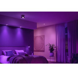 Philips Hue Foco empotrable White & Color Ambiance Centura paquete de 3, Luz de LED negro