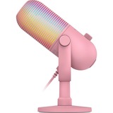 Razer Seiren V3 Chroma Quartz, Micrófono rosa