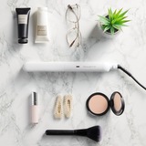 Rowenta OPTILISS II Plancha de pelo Caliente Blanco blanco/Negro, Plancha de pelo, Caliente, Barra de desplazamiento, Cuerpo cilíndrico recto, Todo el pelo, Largo, Medio, Corto
