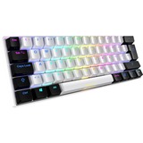 Sharkoon SGK50 S4 teclado USB QWERTY Italiano Blanco, Teclado para gaming blanco, 60%, USB, QWERTY, LED RGB, Blanco