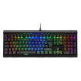 Sharkoon SKILLER SGK40, Teclado para gaming negro, idioma ALEMÁN