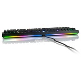Sharkoon SKILLER SGK40, Teclado para gaming negro, idioma ALEMÁN