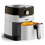 Tefal Easy Fry & Grill EY501A Sencillo 4,2 L Independiente 1550 W Freidora de aire caliente Negro, Acero inoxidable acero fino/Negro, Freidora de aire caliente, 4,2 L, 80 °C, 200 °C, 6 personas(s), 60 min