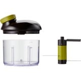 Tefal K13204 molinillo para alimentos, Trituradora negro/Verde, Negro, Verde, Transparente, 137 mm, 137 mm, 144 mm, 480 g, 139 mm