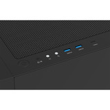 Thermaltake CA-11G-00M1WN-00, Cajas de torre negro