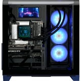 Thermaltake FTW V390 Ultra 5070, Gaming-PC violeta/Transparente
