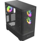 Thermaltake View 290 TG ARGB, Cajas de torre negro