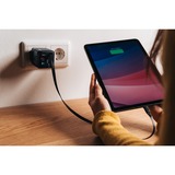 Verbatim GaN Charger 65W Universal Negro Corriente alterna Carga rápida Interior, Cargador negro, Interior, Corriente alterna, 20 V, 0,8 m, Negro