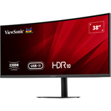 ViewSonic VA3820C pantalla para PC 96,5 cm (38") 3840 x 1600 Pixeles Wide Quad HD+ LED Negro, Monitor LED negro, 96,5 cm (38"), 3840 x 1600 Pixeles, Wide Quad HD+, LED, 4,785 ms, Negro