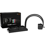 be quiet! Silent Loop 3 240 mm Procesador Sistema de refrigeración líquida todo en uno 12 cm Negro 1 pieza(s), Refrigeración por agua Sistema de refrigeración líquida todo en uno, 12 cm, 130,3 m³/h, Negro