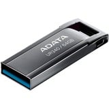 ADATA UR340 unidad flash USB 64 GB USB tipo A 3.2 Gen 2 (3.1 Gen 2) Negro, Lápiz USB níquel, 64 GB, USB tipo A, 3.2 Gen 2 (3.1 Gen 2), 100 MB/s, Tapa, Negro