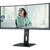 AOC CU34P3CV pantalla para PC 86,4 cm (34") 3440 x 1440 Pixeles UltraWide Quad HD LED Negro, Monitor LED negro, 86,4 cm (34"), 3440 x 1440 Pixeles, UltraWide Quad HD, LED, 4 ms, Negro