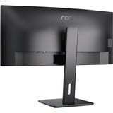 AOC CU34P3CV pantalla para PC 86,4 cm (34") 3440 x 1440 Pixeles UltraWide Quad HD LED Negro, Monitor LED negro, 86,4 cm (34"), 3440 x 1440 Pixeles, UltraWide Quad HD, LED, 4 ms, Negro