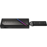 ASUS ROG Strix Aiolos, Caja de unidades negro