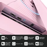 Arozzi Nova 24T1K200, Monitor de gaming rosa neón
