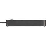 Brennenstuhl Regleta Ecolor 4 tomas con 2x USB-C, 1x USB-A negro/Antracita