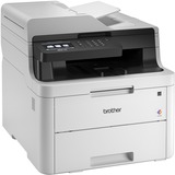 Brother MFC-L3730CDN impresora multifunción LED A4 2400 x 600 DPI 18 ppm, Impresora multifuncional gris/Antracita, LED, Impresión a color, 2400 x 600 DPI, Copia a color, A4, Negro, Blanco